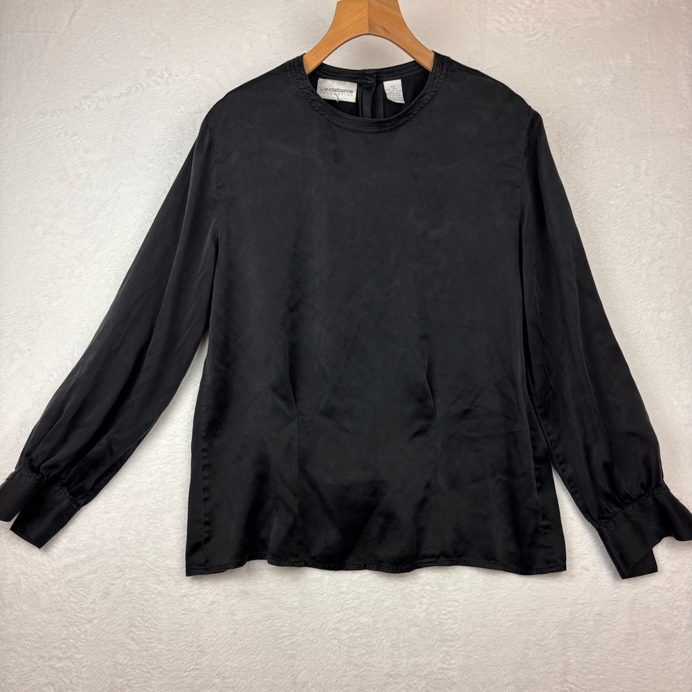 Elegant Black Women's Top
